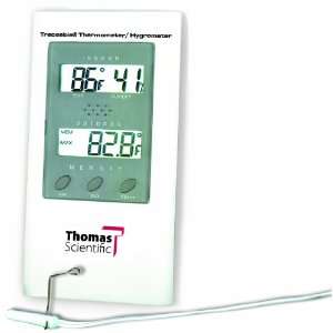 Thomas 4082 Traceable Memory Humidity/Temperature Meter,  32 to 122 