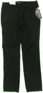 Womens Dalia Collection Pants Black Khaki Modern Fit 6  