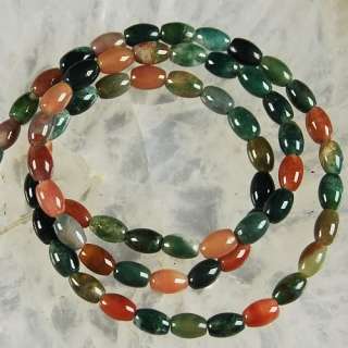 0606 6x4mm Indian agate loose beads  