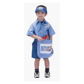  Jr Mail Courier w/ Visor Child Costume Size 8 10 (DMC 810 
