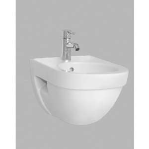 Vitra 4307 003 0288 Modern Round White Ceramic Bathroom Bidet 4307 003 