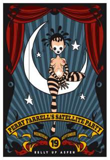 Scrojo Perry Farrells Satellite Party Poster 0709  