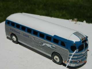 Features This nice is a Greyhound Bus. Beleive it is a 