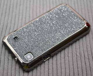 New Dark Silver bling hard case cover for Samsung i9000 Galaxy S 