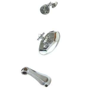 Elements of Design EVB46350ZX Millenium Tub & Shower Faucet, Oil 