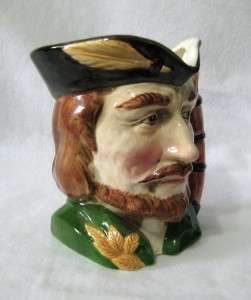 VINTAGE LARGE TOBY CUP MAN WITH QUIVER OF ARROWS  