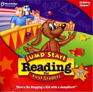 JUMPSTART 1ST GRADE READING * PC JUMP START* NEW 798936836670  