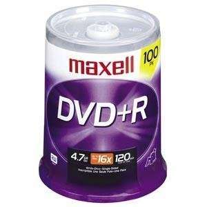  New   Maxell 16x DVD+R Media   J56878 Electronics