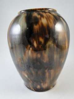 Vintage Art Pottery Brush McCoy Drip Glaze Table Vase Antique 6.5 