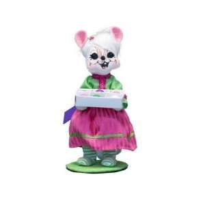  Annalee 6 Winter Whimsy Girl Mouse Figurine