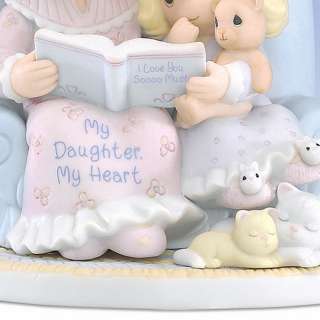 Precious Moments Mother and Daughter Porcelain Figurine  