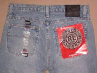 NWT Ralph Lauren Polo Jeans Co. Signature bootcut button fly jeans 