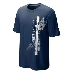 New York Yankees Navy Nike Superstition Tee  Sports 