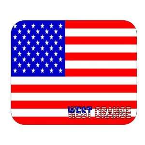  US Flag   West Orange, New Jersey (NJ) Mouse Pad 