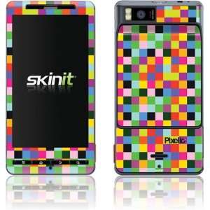  Pixelated skin for Motorola Droid X Electronics