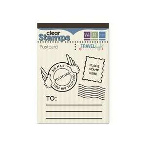 We R Memory Keepers   Travel Light Collection   Clear Acrylic Stamps 