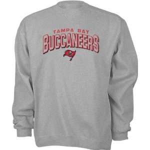   Buccaneers Grey First And Goal Crewneck Sweatshirt