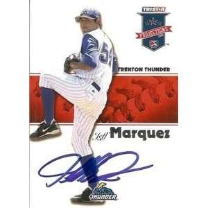   Jeff Marquez Signed 2008 Projections Card White Sox