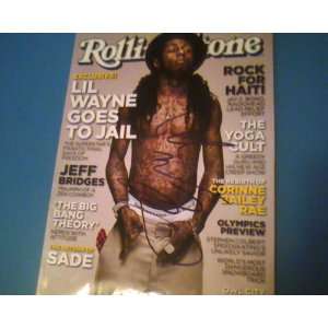   Mag Hand Signed On Cover By LIL WAYNE Issue #1098 