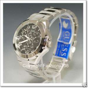 GUESS MENS MULTI FUNCTION RUSH WATER PRO WATCH G10178G  