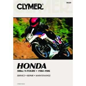 Honda 500CC V4 84 86 Clymer Repair Manual