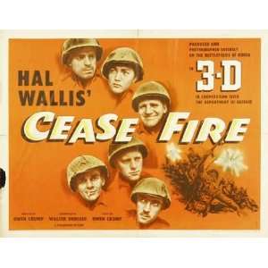 Cease Fire Poster Movie Half Sheet B (22 x 28 Inches   56cm x 72cm 