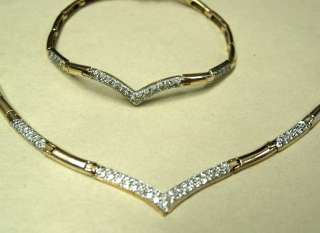 Magnificent 18K Gold Necklace And Bracelet Set (( 42 Grams ))  