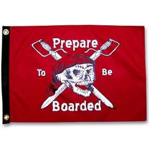 Pirate Prepare to be Boarded Outdoor Garden Flag 3x5ft 