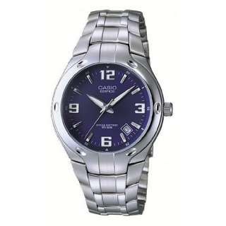   Mens Edifice Watch with Blue/Black Face 100M WR w/10Yr Battery  