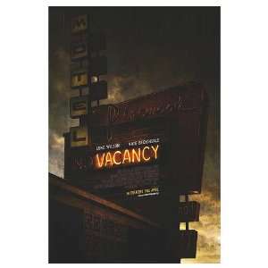  Vacancy Original Movie Poster, 26.75 x 39.75 (2007 