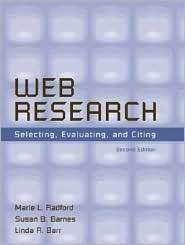 Web Research Selecting, Evaluating, and Citing, (0205467474), Marie L 