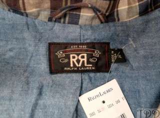NWT $600 Ralph Lauren RRL Plaid Sport Coat Jacket XL  