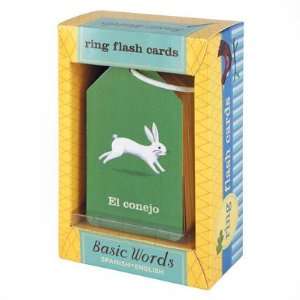  Ring Flash Cards Spanish/English Toys & Games