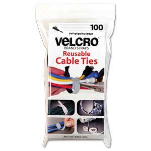 PACK Velcro Reusable Self Gripping Cable Ties Straps 200 ct  