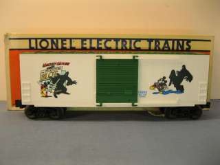 Lionel 6 19262 Perils of Mickey Mouse #2 Hi Cube Boxcar Disney  