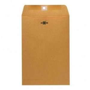 Clasp Envelope, 28Lb, 6 1/2x9 1/2, 100/BX, Kraft   ENV,CLASP,6.5X9.5 