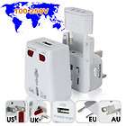 Universal Travel Power Plug Adapter USB Port Charger items in Orient 