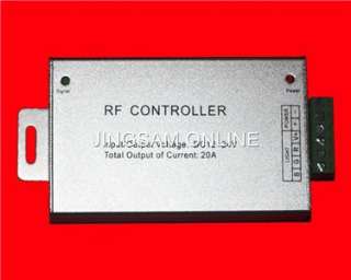 RF Remote Control Wireless 4key RGB LED Strip 12~24V20A  