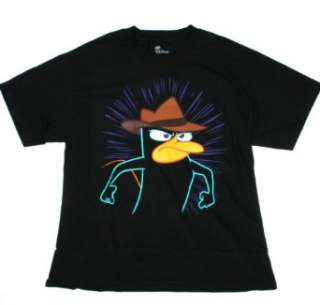  Phineas and Ferb Perry the Platypus T shirt Clothing
