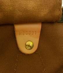 LOUIS VUITTON Monogram Speedy 35 LV Bag Handbag Lock M41524 Authentic 