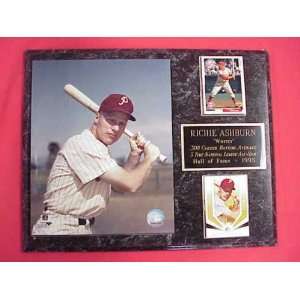 Phillies Richie Ashburn 2 Card Collector Plaque  Sports 