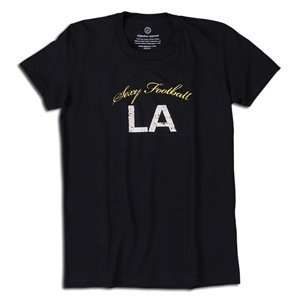 365 Inc LA Sexy Football Womens Soccer T Shirt (Navy)  