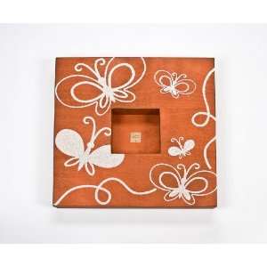  Shadow Box Frame with Butterfly Design 