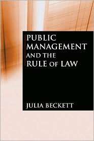  Rule of Law, (0765623226), Julia Beckett, Textbooks   
