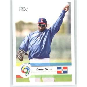  Topps World Baseball Classic # 37 David Ortiz   Dominican Republic 