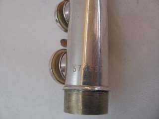 Vintage Selmer Company Bundy Flute Silver with Hard Case NR 8397 