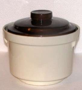 Vintage McCoy Pottery BEAN POT 3 1/2 QT Marked 1266  