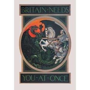    Vintage Art Britain Needs You at Once   07729 8