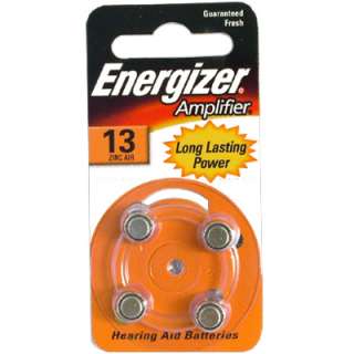 Energizer AC13 13A Size 13 Hearing Aid 4pk Batteries  