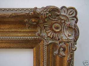 Picture Frame   Wide Antique Gold Ornate 24 x 36/24x36  